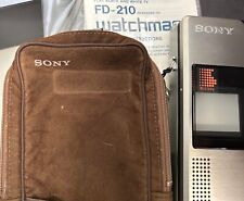 Antique Sony FD 210 first generation vintage television 1983 picture