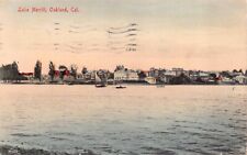 Hand Colored Postcard Lake Merritt in Oakland, California~126961 picture