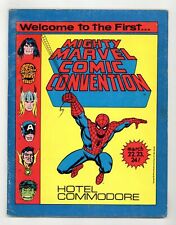 Mighty Marvel Comic Convention Program Book 1975 VG- 3.5 picture