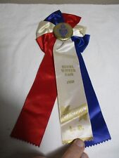 1958 CANADA ROYAL WINTER FAIR CHAMPION L.S RIBBON SHOW WINDOW OF AGRICULTURE picture