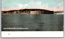 Vintage Postcard ME Fort Popham Popham Beach Divided Back -13013 picture