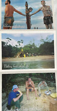 Survivor Season 1 Palau Tiga  DVD/Video Advertising Fold Out Postcards Promo picture