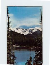 Postcard Mt. Evans And Echo Lake Denver Mountain Parks Colorado USA picture