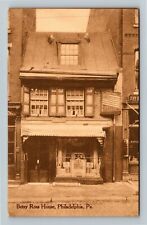 Philadelphia PA-Pennsylvania Betsy Ross House Vintage Postcard picture