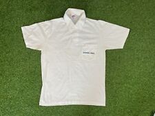 Vintage & Rare 80’s PAN AM Crew Member White Polo Shirt Size M(38-40) Made USA picture