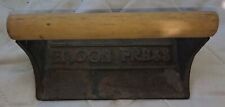Vintage Cast Iron Bacon Press With Pig Design picture