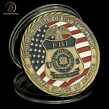 FBI Special Agent St Michael Challenge Coin picture