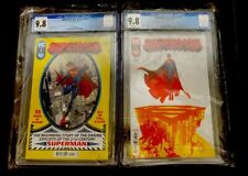 Superman Son of Kal-El 1A - 2A CGC 9.8 2021 Historic Series * Both Slabs 🇺🇸 picture