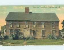 Divided-Back HISTORIC HOME Pawtucket Rhode Island RI W4840 picture