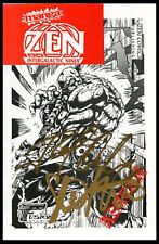 Manga Zen : Intergalactic Ninja ~ Zen Comics ~ signed ashcan comic / poster picture