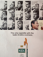 1968 Esquire Original Art Ad Advertisement KOOL Cigarettes Front COVER picture