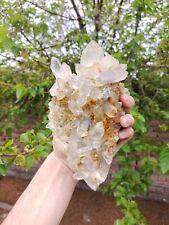 1.4kg Natural Clear Quartz Crystal Cluster Rough Healing Mineral Specimen picture