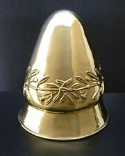 Decorated Pilos Style Greek Helmet  Greek Brass Pileus helmet in brass  picture