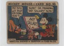 1935 Gum Inc Mickey Mouse R89 Do you get paid for doing that? #95 3q4 picture