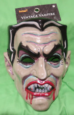 Spirit Halloween Vintage VAMPIRE Mask BRAND NEW Dracula Retro Classic Pop Art picture