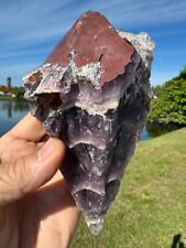 A++ Amazing Auralite 23 Crystal Triple Red Cap from Canada 878 grams 7