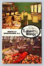 Hightstown NJ-New Jersey, Jack Bakers Lobster Shanty Vintage c1982 Postcard picture