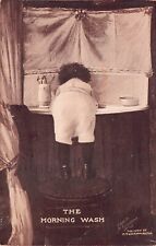 Sheehan Humor Short Woman Antique Dry Sink Curly Hair Mornings Vtg Postcard B15 picture