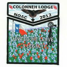 2012 NOAC Colonneh Lodge 137 Sam Houston Area Council Patch Boy Scouts BSA OA TX picture