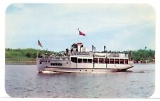 ARGYLE II Leaves Kenora, ON CA for a Lake of the Woods Cruise 1950's Postcard picture