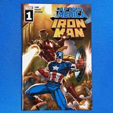 Captain America/Iron Man #1 (2021 Marvel - Walmart 3-pack Variant) *CI picture