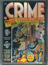 CRIME DOES NOT PAY #25   CGC Qualified 4.5 picture
