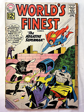 VTG WORLD'S FINEST #126 (DC Comics 1962) Lex Luthor Appearance VG picture