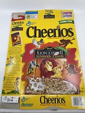 Vintage Cereal Box, CHEERIOS - DISNEY THE LION KING II  General Mills S1 picture