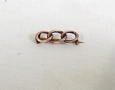 Antique IOOF Odd Fellows Linked Rings Pin Insignia Vintage Fraternal picture
