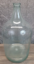 Vintage 1936 5 Gal. Aqua Glass Bottle/Jug picture