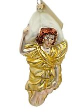 Patricia Breen Annunciation Gabriel Glittered Wings Gold Christmas Tree Ornament picture