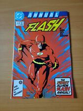 The Flash v2 Annual #1 Direct Market Edition ~ NEAR MINT NM ~ 1987 DC Comics picture
