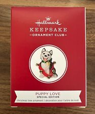 Hallmark 2019 PUPPY LOVE Siberian Husky Dog Special Edition Ornament 2.23