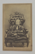 Antique Cabinet Photo .. Victorian Child Baby picture