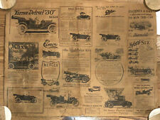 VTG 29x22 HARPER'S BAZAR Auto Weekly Advertiser Heritage Prints Red Farm Studio picture