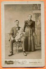 Ishpeming MI, Portrait of a Family, by Werner, circa 1890s picture