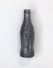 Vintage Miniature Coca Cola Soda Pop Bottle Solid Metal 1.5