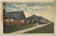 Galileon Chapel & Cottages Virginia Beach VA 1920s Postcard picture