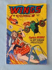 Wings Comics #99, poor (1.0) to GD minus (1.5) 1948, hard to find picture