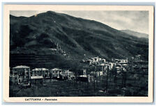 Gattorna Genoa Liguria Italy Postcard Panoramic View c1920's Antique picture