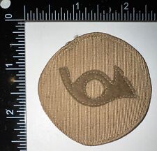 WWI Era US Army Bugler Rate Khaki Twill Patch picture