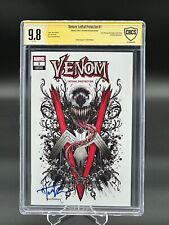 VENOM LETHAL PROTECTOR #1  SIGNED TYLER KIRKHAM EXCLUSIVE CBCS 9.8 picture