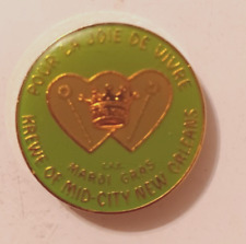 1976 KREWE OF MID-CITY mardi gras multi color doubloon picture