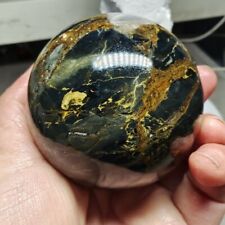 420g WOW Natural Rare Pietrsite Crystal ball Quartz Sphere Healing picture