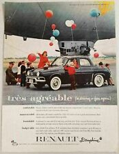 1958 Print Ad Renault Dauphine 4-Door Car Family by Blimp picture