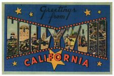 Greetings from Hollywood Los Angeles, California -- Modern Large Letter Postcard picture