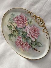 Vintage 1920's or 1930's RS France Dresser Tray Handpainted & Signed picture