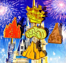 🌠 Shanghai Grand Opening 5 Pin Lot - 2016 Disney LE 300 Pin Lot Tron Castle Mtn picture