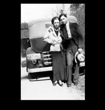 1933 Bonnie & Clyde PHOTO Gangster Bonnie Parker Clyde Barrow Car picture