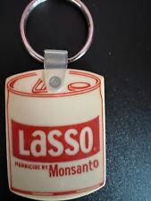 VTG MONSANTO AMERICAN AGRO CO ROUNDUP  LASSO RUBBER KEYCHAIN ADVERTISING picture